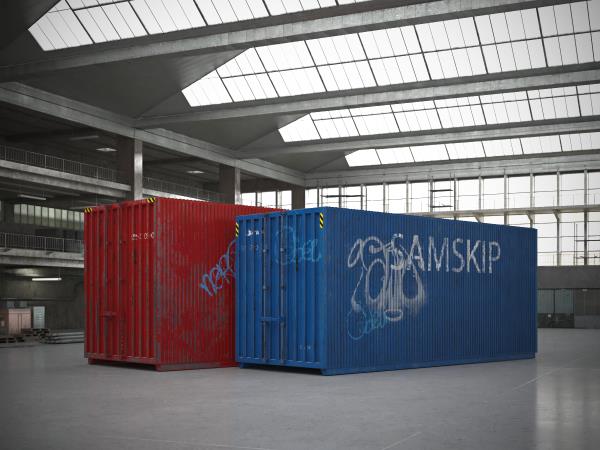 Container - دانلود مدل سه بعدی کانتینر - آبجکت سه بعدی کانتینر -Container 3d model - Container 3d Object - Container OBJ 3d models - Container FBX 3d Models  - 